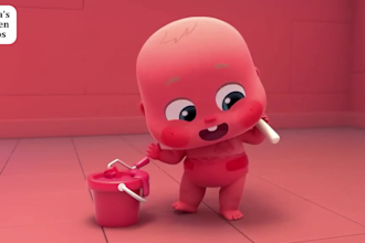 create 3d animated nursery rhymes and kids music  videos