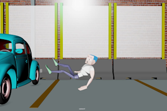 do 3d character animation