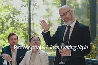edit your corporate event video