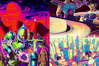 do 2d retro pixel art animation looping lofi animated scene stream background
