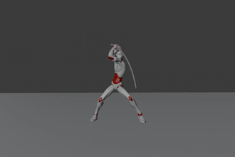 make 3d character animations in blender