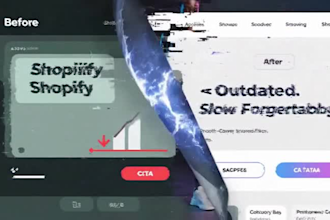 upgrade your shopify store modern design animated elements high converting