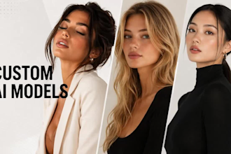 create a consistent ai influencer, virtual model and brand ambassador