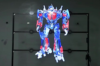 create stunning 3d animation for led hologram fan display