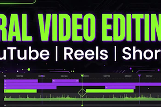 professional video editing for youtube videos reels