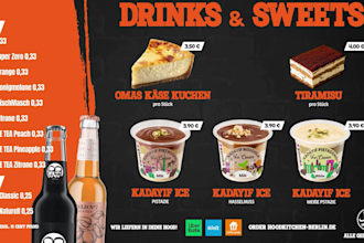 design a digital menu, animated menu, for your restaurant