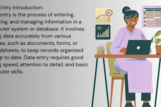 accurate data entry, typing and image to text conversion