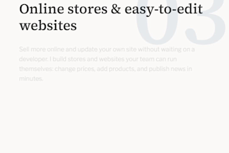 design and build custom wordpress website or cms
