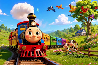 write and sing kids song, nursery rhymes, or children song, for youtube channel