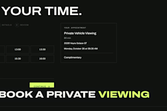 build your car dealership website with a 3d configurator and booking