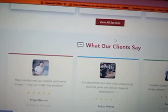 design or redesign a modern landing page
