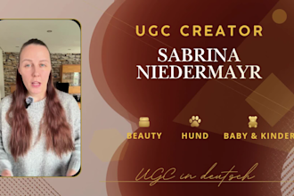 be your german ugc creator