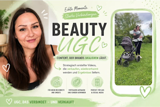 create german beauty ugc ads