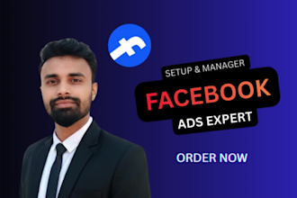 setup and manage facebook ads, conversion with fb pixel