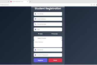 develop a responsive website using HTML CSS and aspnet
