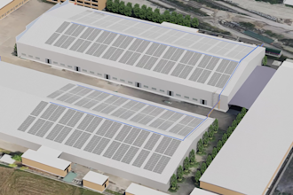 design the solar power system 2d and 3d and renderings