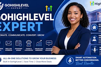 go high level email and sms automation, ai agent, appointment booking calendars