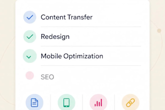 migrate wix website to squarespace website redesign squarespace to wix seo setup