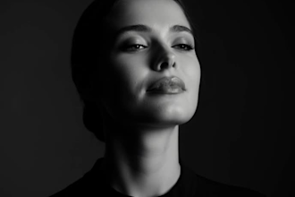 create timeless cinematic black and white portraits