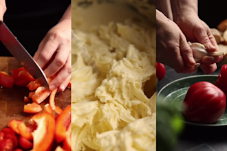 create professional food and recipe videos for your brand