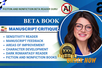 beta read critique urban fantasy mystery dark romance thriller or fiction novel