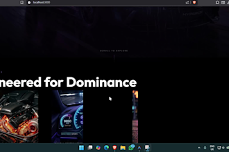 make stunning 3d website for you