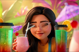 produce cinematic ai films and 2d 3d animation videos