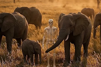 create ai skeleton viral shorts for youtube tiktok and reels