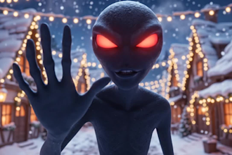 create an ai christmas music video for your song