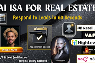 create ai lead follow up ai voice agent qualification isa system real estate ia