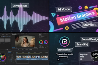create a professional youtube ai explainer video or ai commercial video ads