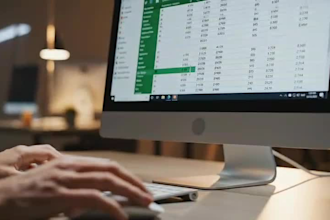 do professional excel data entry and cleanup
