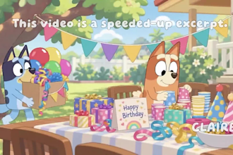 create a personalized animated birthday video for your child