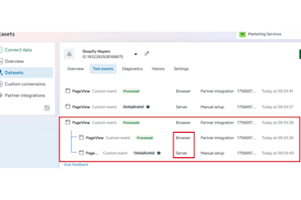 meta facebook pixel capi setup, conversion API with server side tracking via GTM