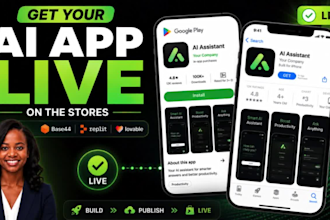 publish my base44 replit hercules or lovable app to the stores