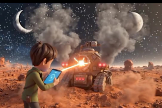 create 3d kids animated stories