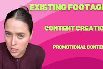 create reels or tiktoks using your content