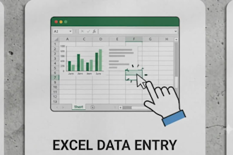 do professional bookkeeping and data entry in microsoft excel