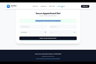 develop website with admin panel