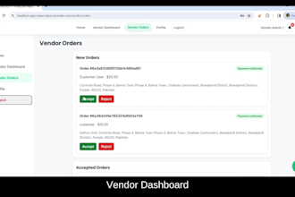 build a custom food delivery app with mean stack