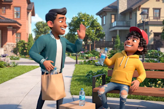 create a custom mascot 2d, 3d, vector, rive, lottie animation for webs and apps
