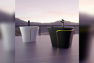 create a premium cinematic 3d product animation