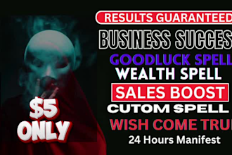 cast black magic business success spell to boost your sales