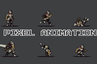 do pixel art animation pixel art sprite sheet pixel animation character design