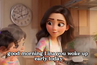 do ai cartoon animation, character animation and ai animated video ai video art