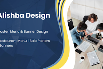 design restaurant menu card and flyer design