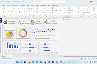 create dynamic excel dashboards with charts and pivot tables