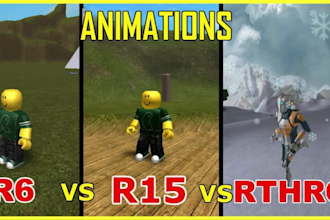 create animations for model , character , r15 or r6 roblox, combat animation
