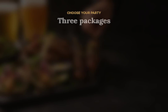 create a home party menu with recipes and craft beer pairings