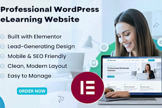 build wordpress lms website with masterstudy or tutor lms for online course